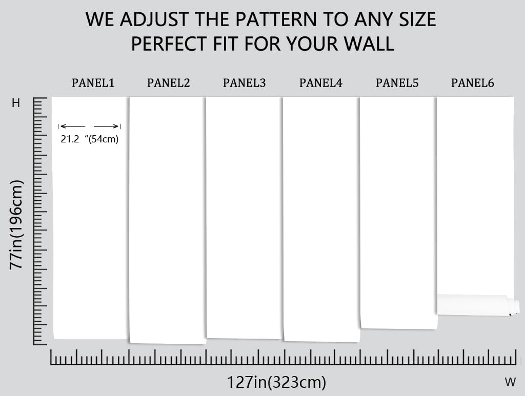 Light Purple Peony Floral Wallpaper Rose Flower Mural Large Wall Decor for Living Room Bedroom Dining Room Office(Not Self-Adhesive)