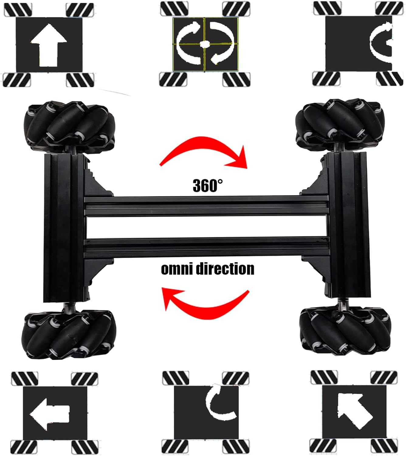 Metal Robot Car Chassis Kit