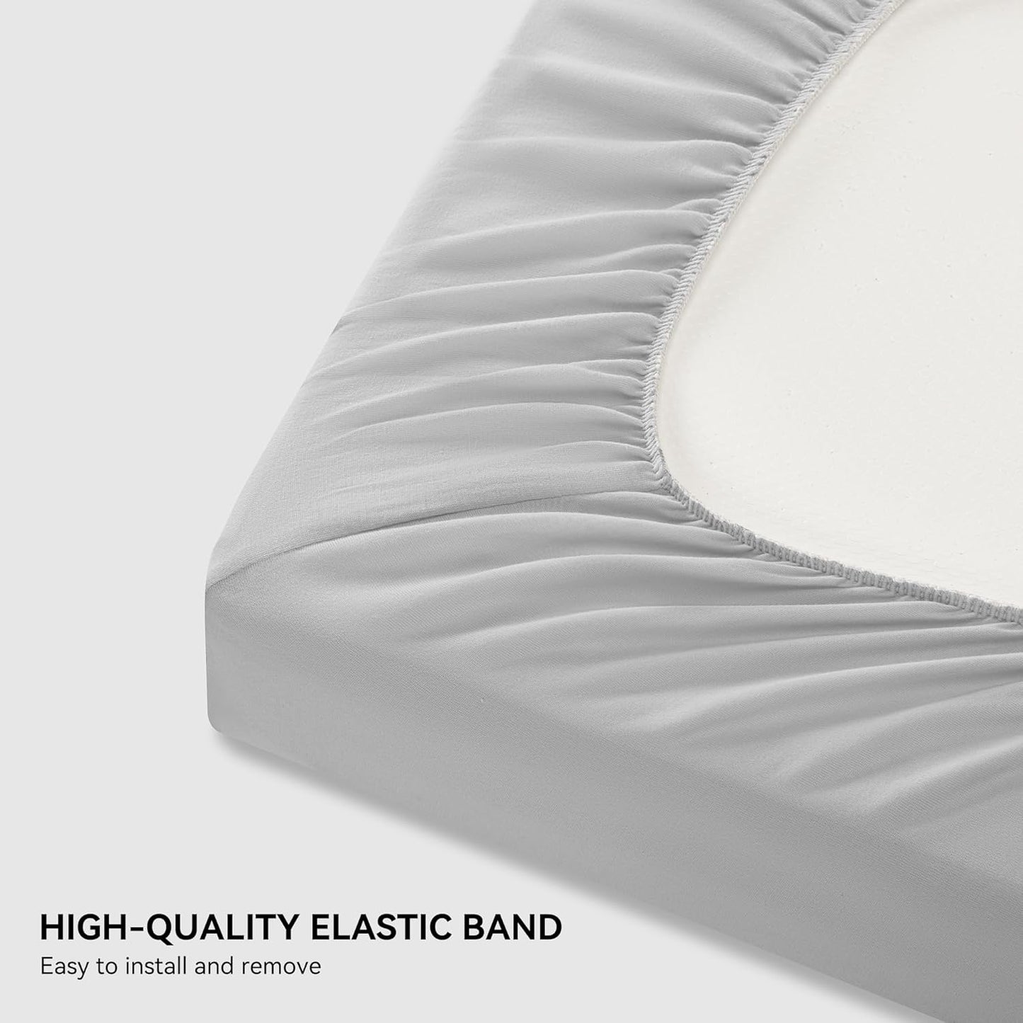 TILLYOU Changing Pad Cover Set in Soft Jersey Material - Fits 32"/34''x16 Contoured Pad for Babies, Lion's Paradise and Grey