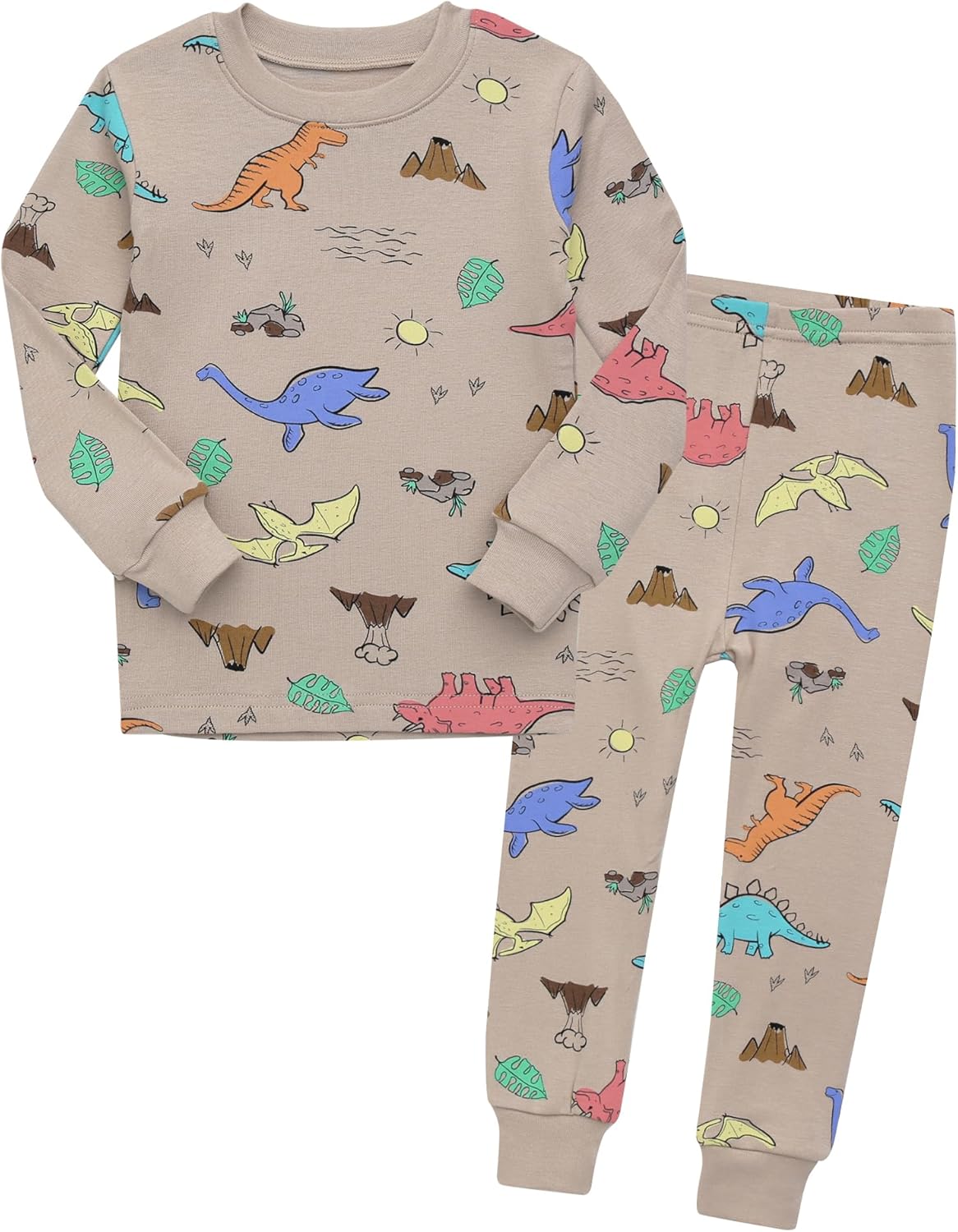 VAENAIT BABY 6M-12Y Kids Unisex Girls & Boys Soft Comfy Modal Tencel Sleepwear Pajamas 2pcs or 4pcs Set
