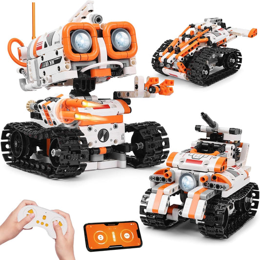 STEM Robotics Kits for Kids Ages 8-12 8-14 Year Old, 3 in 1 Remote/APP Control & Programming Robot Building Set, Toy Coding Science Projects, Birthday Gift Ideas for 8 9 10 11 12+ Boys & Girls
